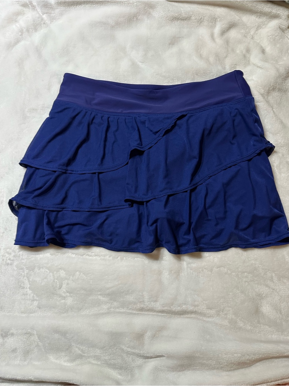 Women's Ruffled Active Skirt - Blue